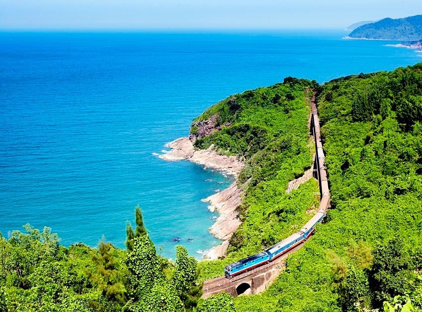 The trans-Vietnam train is in the top most beautiful train routes in the world